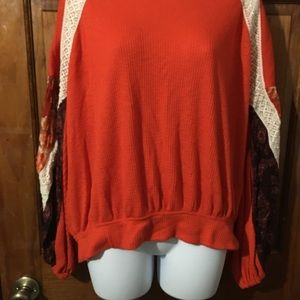 Free People Boho shirt